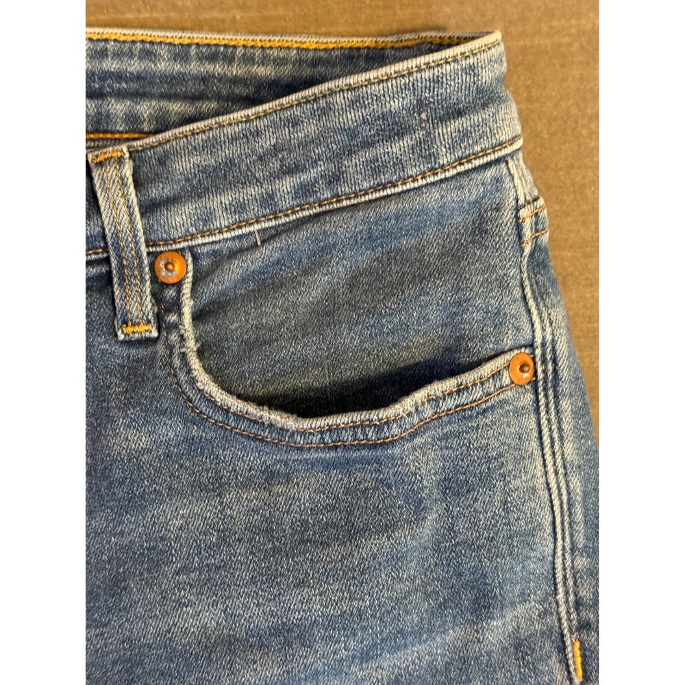 Vineyard Vines Womens High Rise Skinny Jeans Blue Candiani Denim Made‎ in USA 28 - Picture 4 of 15